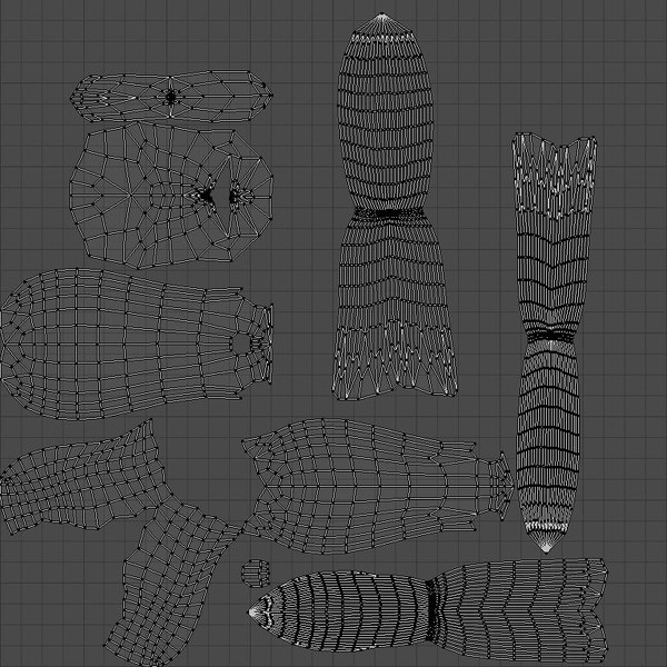 fbx alien creature - Trewalker by bennyis